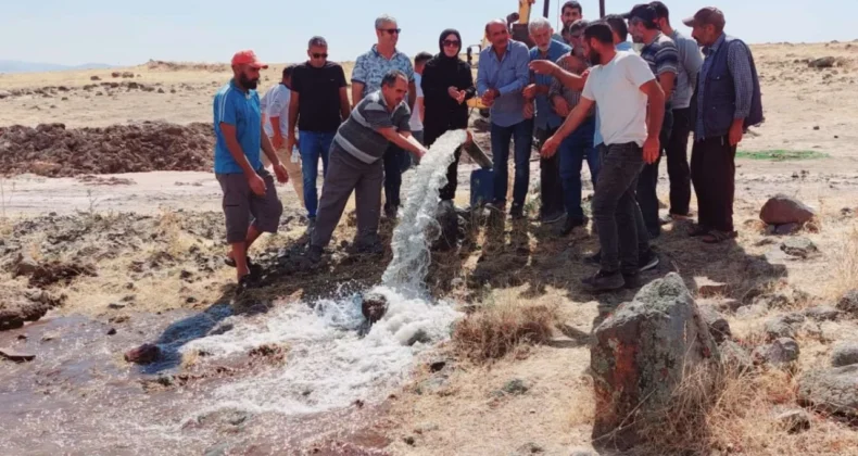 Kayseri’de 4 mahallede hayvancılık için sondaj çalışması yapıldı