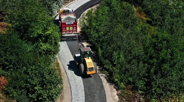 Ordu’nun Korgan ilçesinde asfalt mesaisi tamamlandı