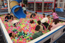 Samsun’da Balonya özel misafirlerini ağırladı