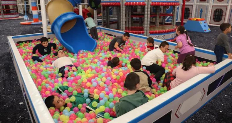 Samsun’da Balonya özel misafirlerini ağırladı