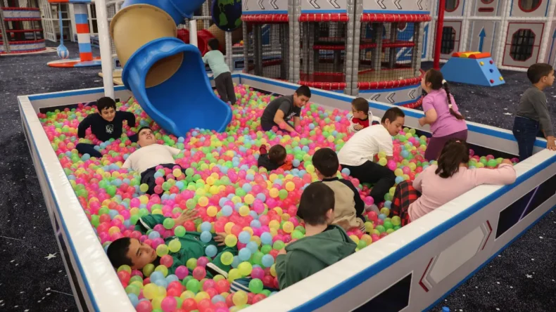 Samsun’da Balonya özel misafirlerini ağırladı