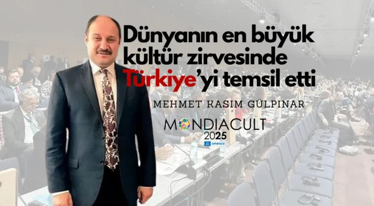 Şanlıurfa dünya sahnesinde! Başkan Gülpınar Türkiye’yi temsil ediyor…
