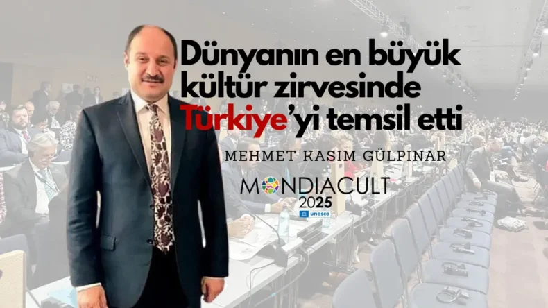 Şanlıurfa dünya sahnesinde! Başkan Gülpınar Türkiye’yi temsil ediyor…