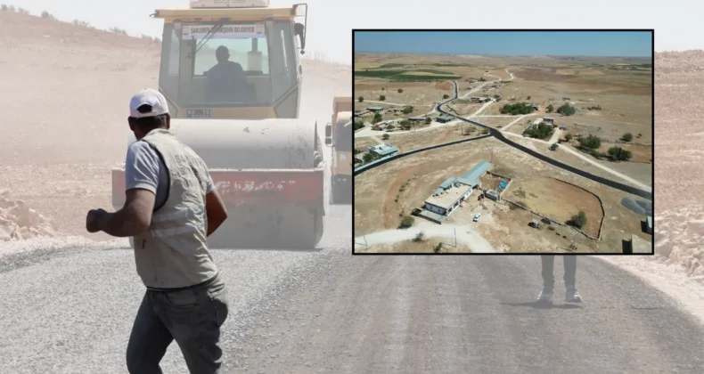 Şanlıurfa’da yılların yol sorunu çözülüyor! Mahalleli memnun…