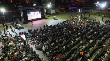 Milli maçın heyecanı Sincan’da yaşandı