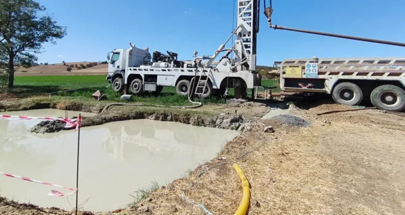 Tekirdağ’da altyapı yatırımı! 5 derin sondaj kuyusu daha açıldı…