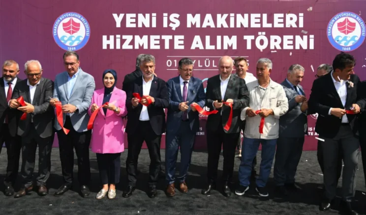 Trabzon Büyükşehir’in araç filosu güçleniyor