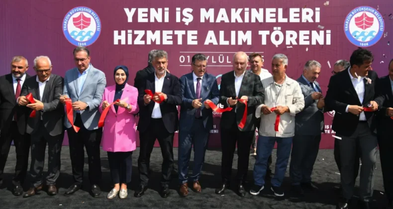Trabzon Büyükşehir’in araç filosu güçleniyor