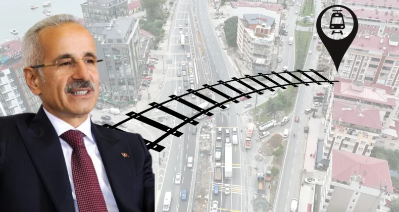 Trabzon’a raylı sistem müjdesi! 16 duraktan oluşacak…