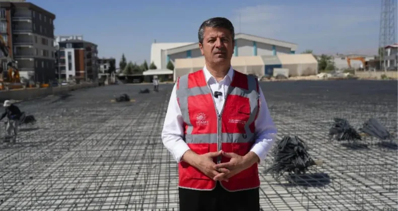 Adıyaman Belediyesi ek hizmet binası inşaatı devam ediyor