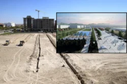 Aksaray’da Millet Bahçesi projesi inşa ediliyor