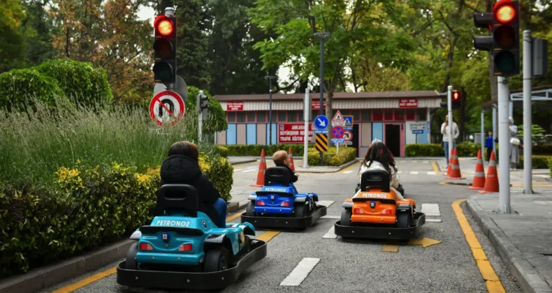 Ankara Büyükşehir’den çocuklara trafik eğitimi