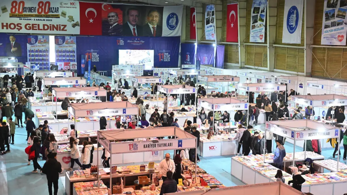 Çorum’da bölgenin en büyük kitap fuarı olan 12. Kitap Kültür