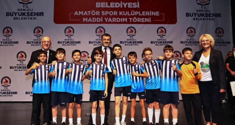 Denizli Büyükşehir’den amatör spor kulüplerine destek