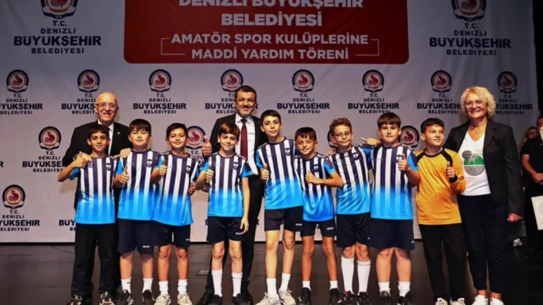 Denizli Büyükşehir’den amatör spor kulüplerine destek