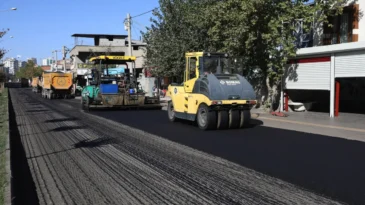 Diyarbakır Büyükşehir’den Kayapınar’a asfalt çalışması