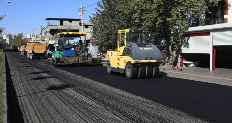 Diyarbakır Büyükşehir’den Kayapınar’a asfalt çalışması