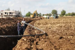Diyarbakır’da 40 yıllık içme suyu hattı yenilendi