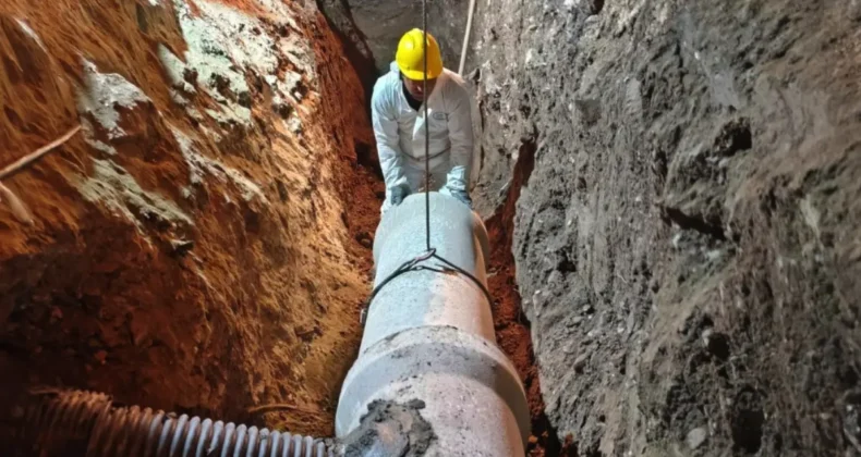 Eskişehir’de gece mesaisi! Yağmur suyu altyapısı güçlendirildi…