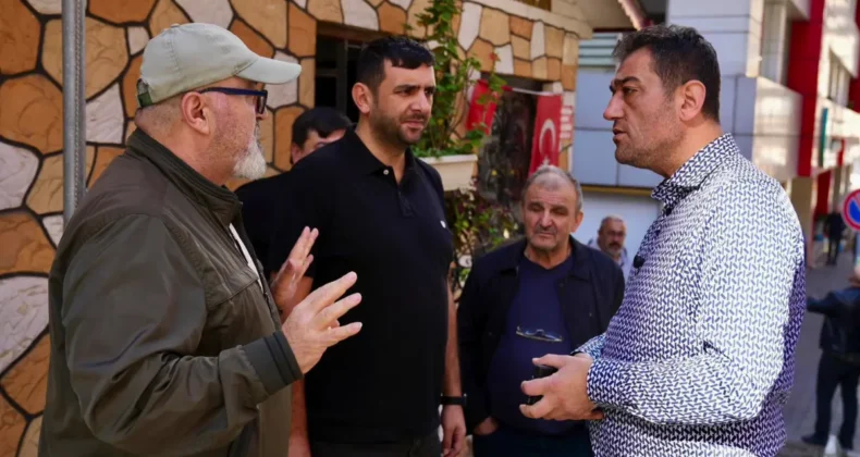 Giresun’da cadde ve sokaklar yenileniyor! Başkan Köse esnafla bir araya geldi…