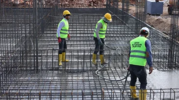 Hatay’da yeni çok amaçlı salon inşaatı sürüyor