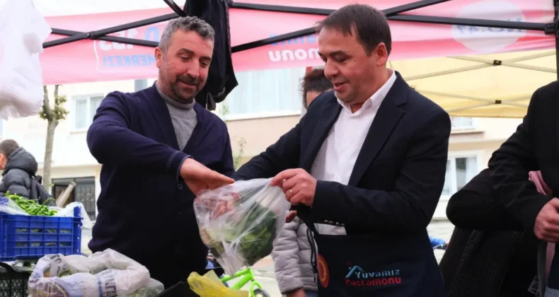 Kastamonu’da 4 bin 300 metrekarelik pazar açıldı