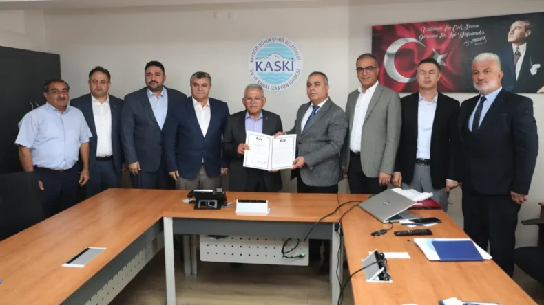 Kayseri’de enerji verimliliğinde önemli adım! Sertifikaya hak kazandı…