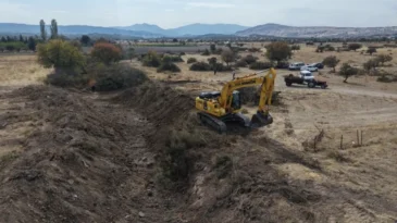 Manisa’da dere yatakları temizleniyor