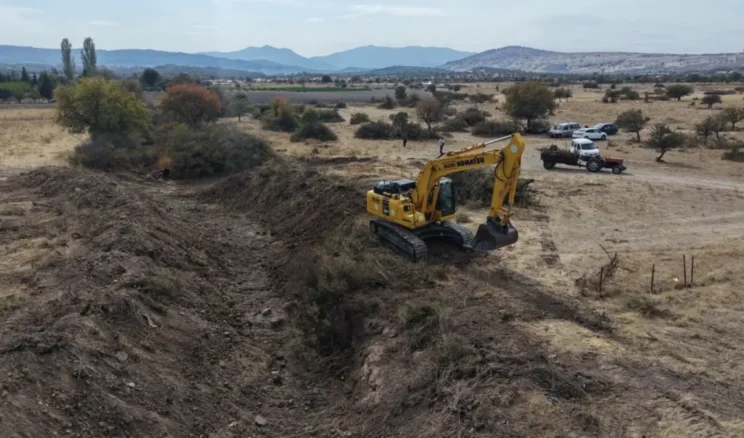Manisa’da dere yatakları temizleniyor