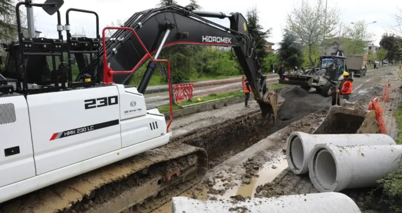 Samsun’da altyapı çalışmaları hız kazandı