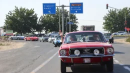 Belçika’dan yola çıkan klasik araçlar tarihin sıfır noktası Göbeklitepe’ye ulaştı