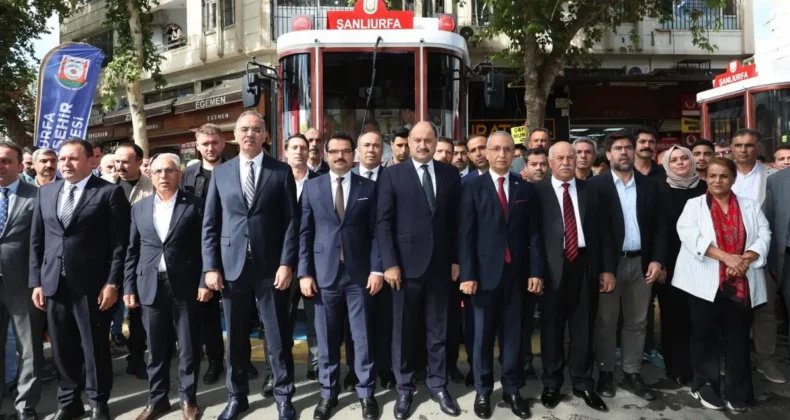 Şanlıurfa’da nostaljik tramvaylar hizmete girdi