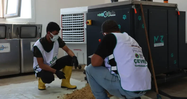 Şanlıurfa’da organik atıklar mamaya dönüştürülüyor