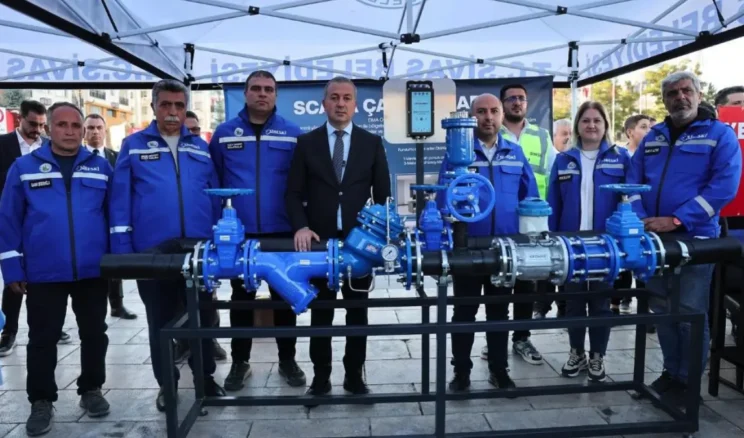 Sivas’ta içme suyu hattındaki borular değiştiriliyor