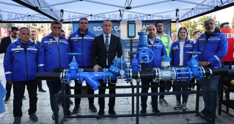 Sivas’ta içme suyu hattındaki borular değiştiriliyor