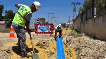 Mersin’de içme suyu rezervi güçlendiriliyor