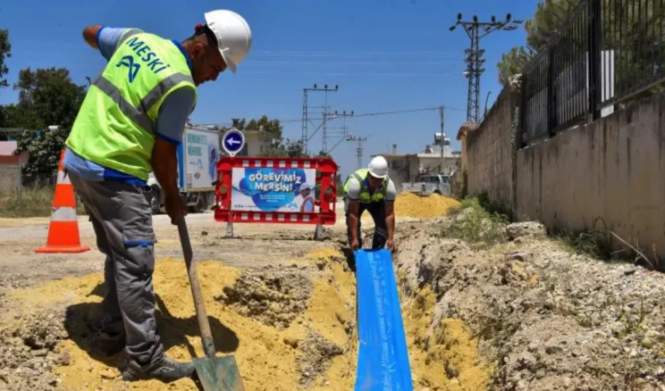 Mersin’de içme suyu rezervi güçlendiriliyor