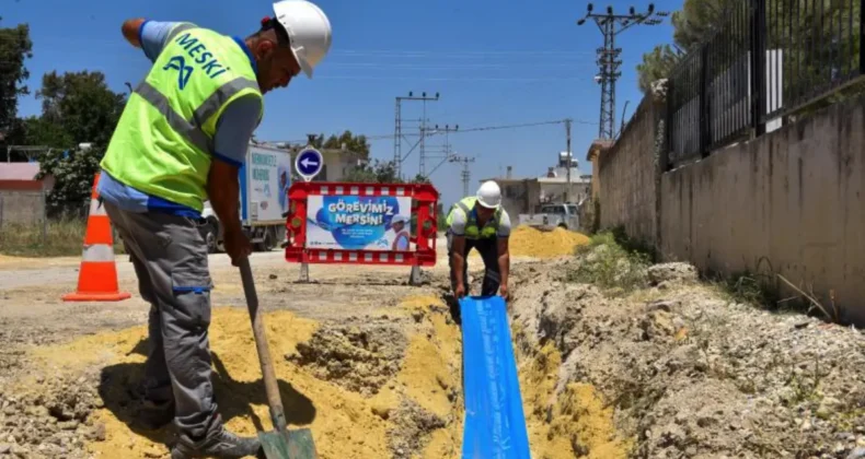 Mersin’de içme suyu rezervi güçlendiriliyor