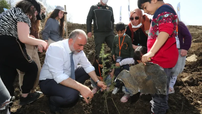 Canik Belediyesi’nden Milli Ağaçlandırma Günü’ne destek
