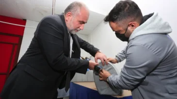 Canik’in genç zanaatkarlarından ihtiyaç sahiplerine destek