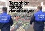 Canik zabıtasından aralıksız denetim