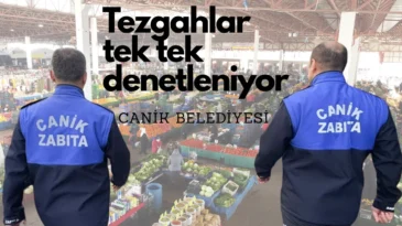Canik zabıtasından aralıksız denetim