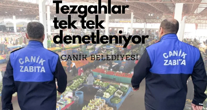 Canik zabıtasından aralıksız denetim
