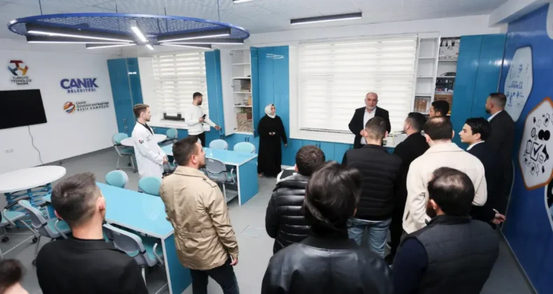 Canik Belediyesi’nin çocuk üniversitesine ziyaret gerçekleştirildi