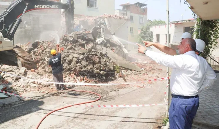 Canik’te kentsel dönüşüm çalışmaları! 741 bina yıkılıyor…