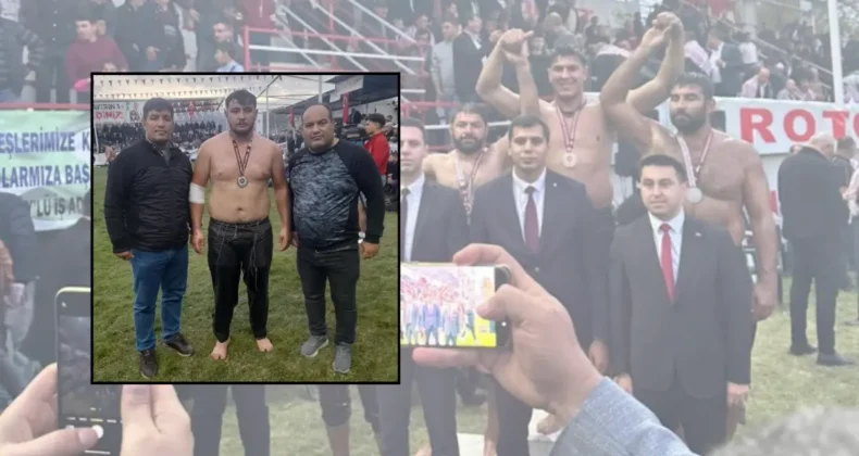 Çankırılı güreşçiler er meydanından madalyalarla döndü