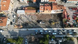 Çorum’da eski itfaiye alanı otoparka dönüştürülüyor