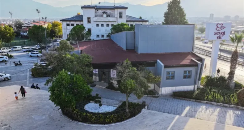 Denizli’de yenilenen metruk bina Sevgi Evi’ne dönüştürüldü