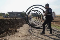 Diyarbakır Büyükşehir Bismil’de içme suyu altyapısını güçlendiriyor