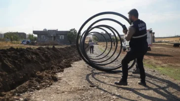 Diyarbakır Büyükşehir Bismil’de içme suyu altyapısını güçlendiriyor
